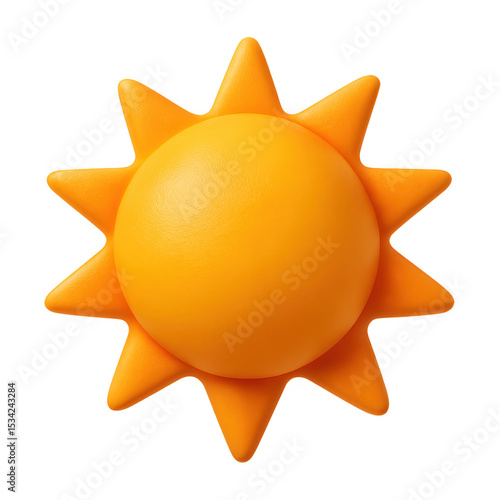 Solar system sun icon space 3d illustration cosmos environment transparent png