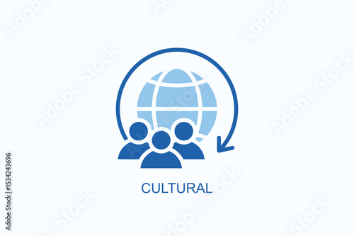 Cultural Icon Or Logo Isolated Vector Illustration