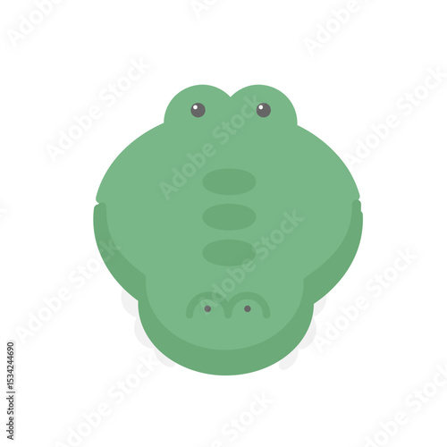ワニ　イラスト