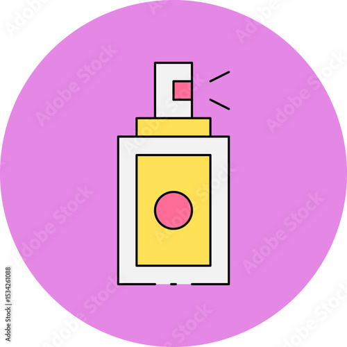 Spray single icon vector illustration