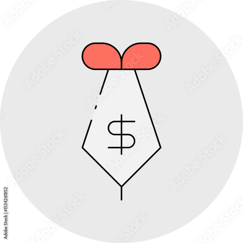 Money single icon vector illustration