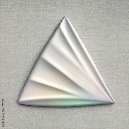Wallpaper Mural Abstract Triangular Design on Light Gray Textured Background Torontodigital.ca