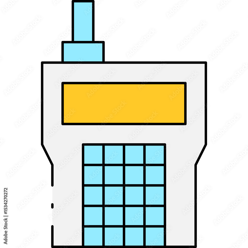 Obraz premium Wireless phone single icon vector illustration