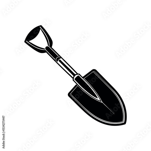 Garden Equipment Black Silhouettes  Farming Tools and Yard Work Icons Design