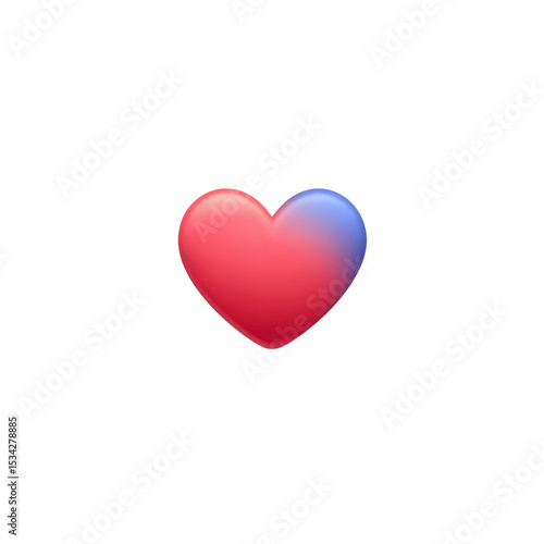 Free Download Colorful Gradient Heart Symbol Representing Love and Affection for Design and Digital Use Transparent background or png - GFXLoad