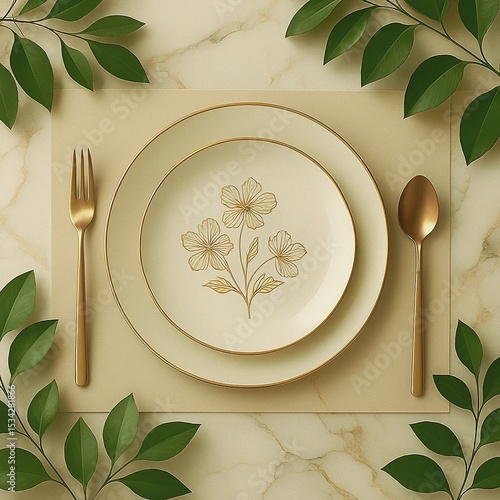 Arrange the dining table