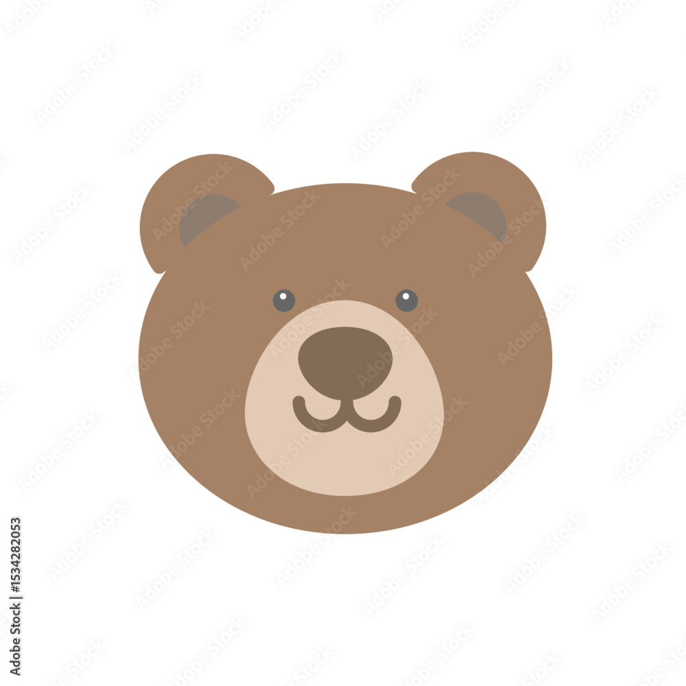 茶色のクマ イラスト 茶色のクマ イラスト
