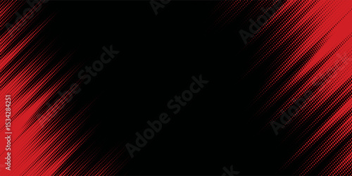 Halftone dots red and blue color pattern gradient grunge texture background. Dot pop art comic sport style vector illustration. modern background