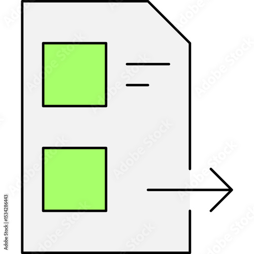 File transfer single icon vector illustration