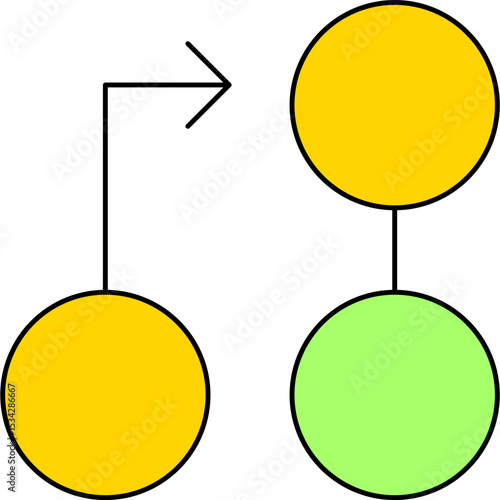 Network single icon vector illustration