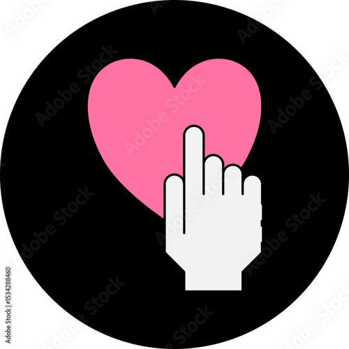 Love single icon vector illustration