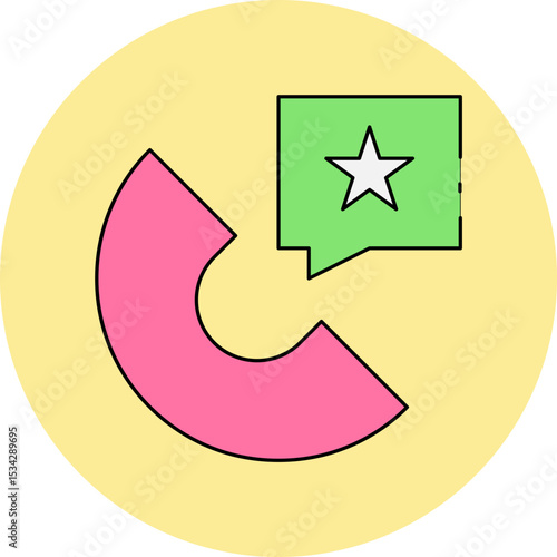 Call single icon vector illustration