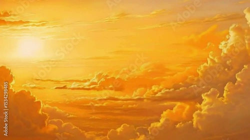 sunset in the desert