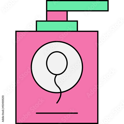 Perfume single icon vector illustration