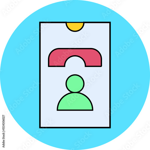 Call single icon vector illustration