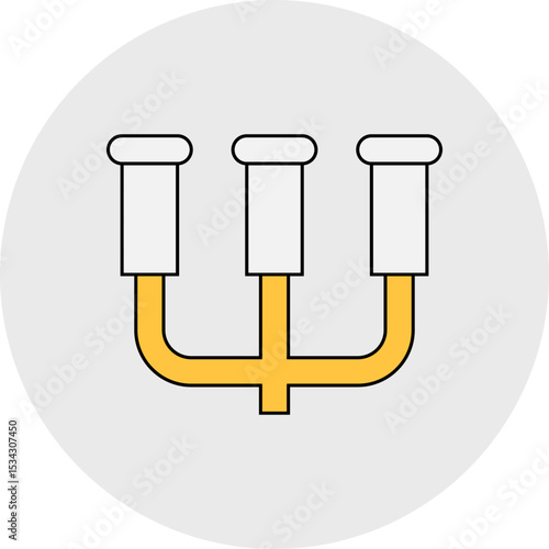 Milk extractor single icon vector illustration