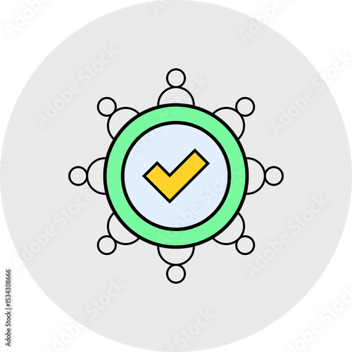 Connections single icon vector illustration