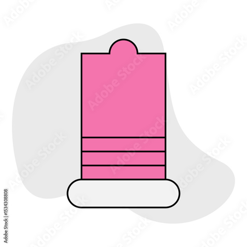 Condoms single icon vector illustration