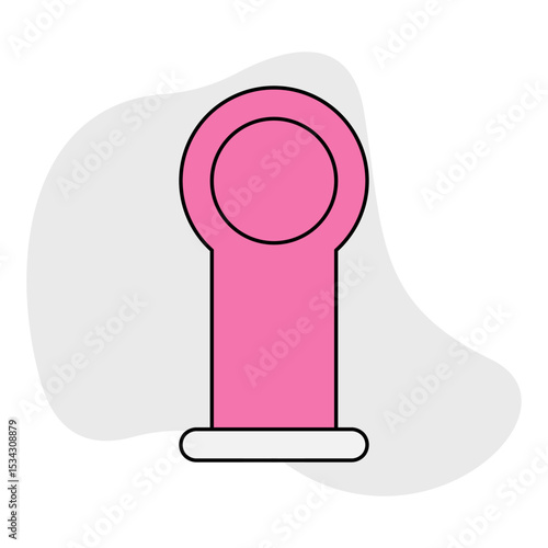 Dildos single icon vector illustration