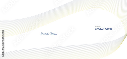 Abstract dusk to dawn gradient ribbon wave on white background. Minimalist background and design element for pattern, poster and banner