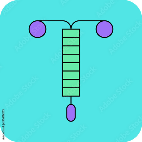 Tapons single icon vector illustration