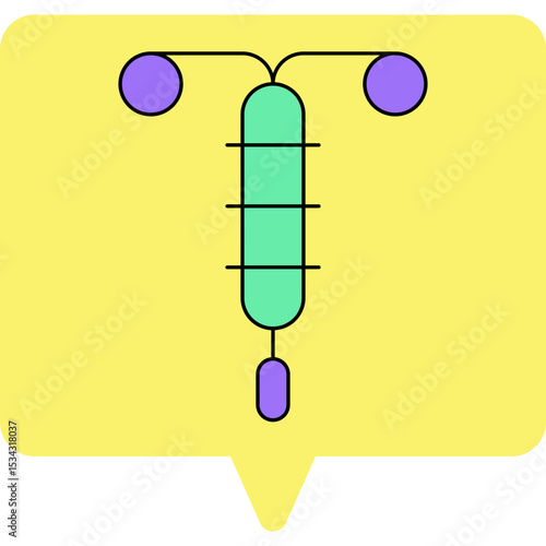 Tapon single icon vector illustration