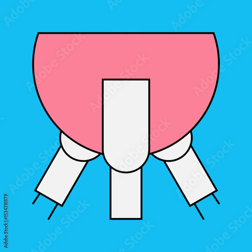 Milk factory single icon vector illustration