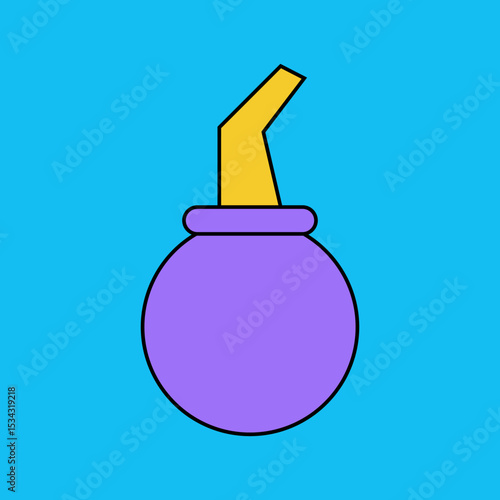 Sex toy single icon vector illustration