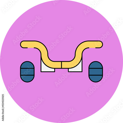 Handle single icon vector illustration