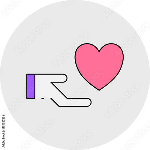 Love single icon vector illustration