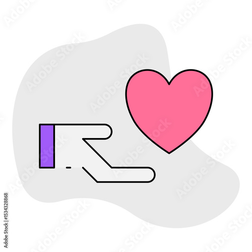 Love single icon vector illustration