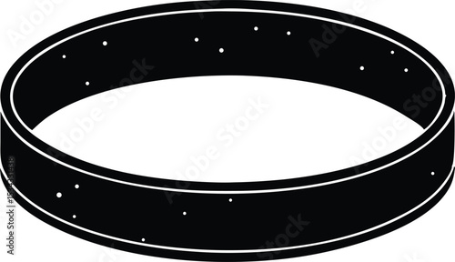  bangles separator silhouette vector