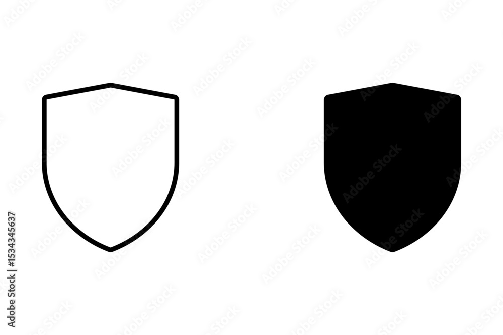 Shield icon vector template isolated. logo design, flat syle color editable vector illustration on blank background.
Shield icon vector template isolated. logo design, flat syle color editable vector illustration on blank background.