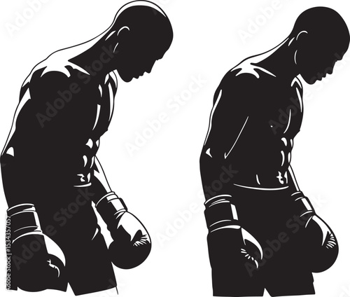 Boxing icon vector illustration