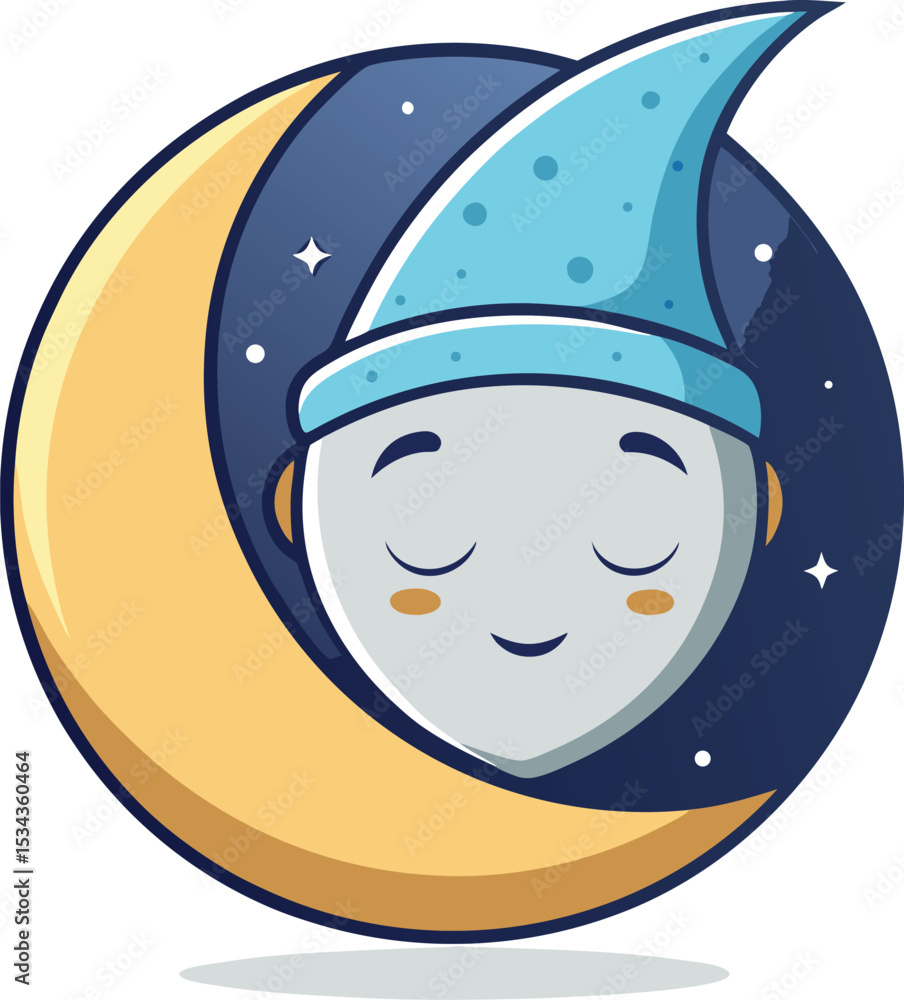 Obraz premium moon and rocket