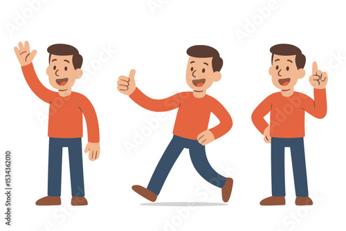 Your motion design can utilize a set of animated cartoon characters