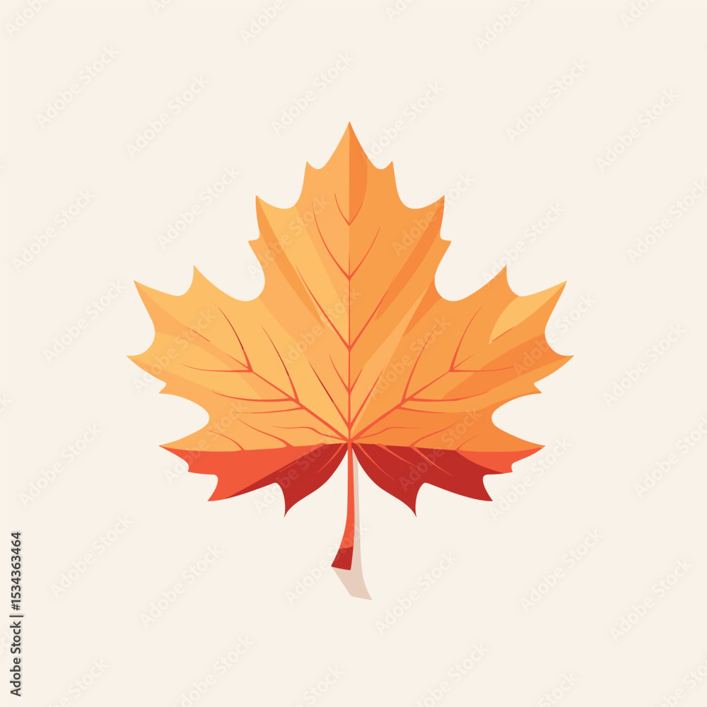 Obraz premium Seasonal Autumn Leaves Explosion Vector Background
