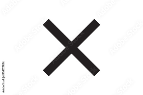 cross of scotland silhouette vector art illustration on white background