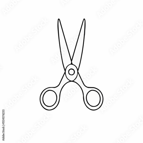 Scissors for needlework or office work.