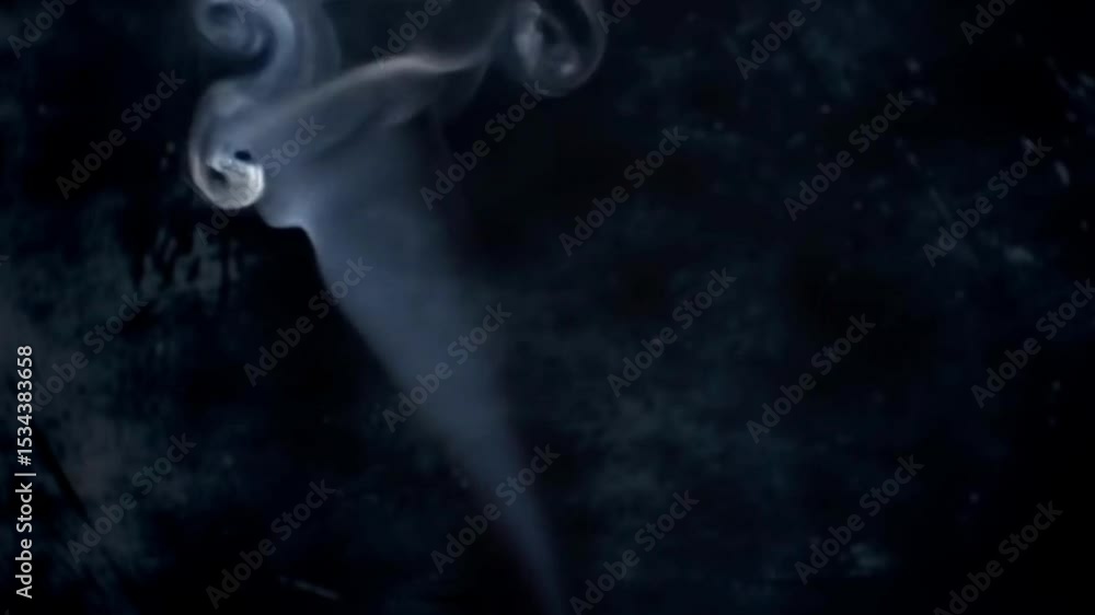 Floating Incense Smoke Peaceful Loop Floating Incense Smoke Peaceful Loop