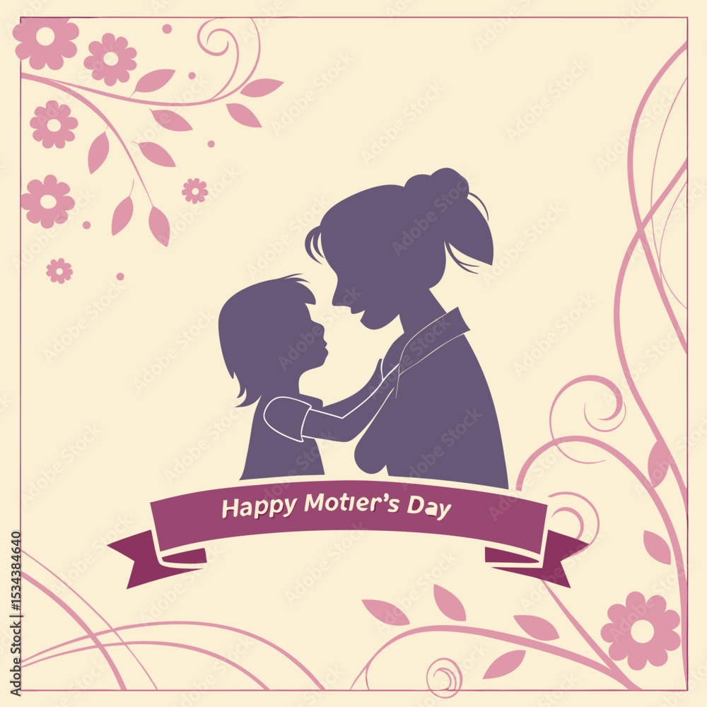 Wedding invitation card with rings, a romantic vector illustration for a loving couple Wedding invitation card with rings, a romantic vector illustration for a loving couple