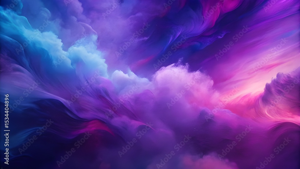 Ethereal Dreamscape A Symphony of Purple, Pink, and Blue Clouds - Abstract Digital Art Ethereal Dreamscape A Symphony of Purple, Pink, and Blue Clouds - Abstract Digital Art
