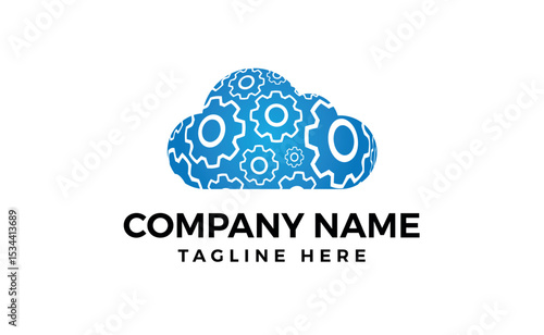 Vector Design Cloud Computing Icon Style