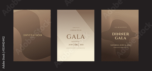 Elegant Dinner Gala Invitation Templates June 14, 2025
