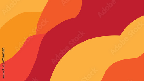 Retro Warm Color Abstract Pattern background