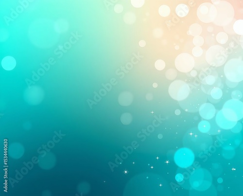 Eco-Friendly Cosmic Art: Vibrant Gradient Designs with Glowing Bokeh and Sparkling Particles for a Sustainable Digital Aesthetic