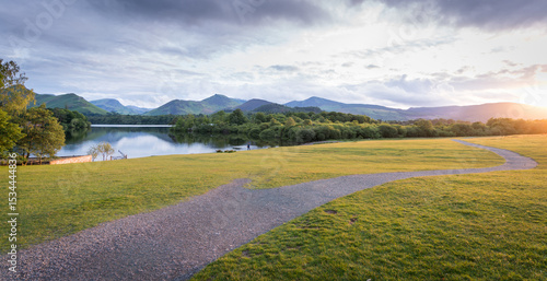 Fotografia Derwent water last light