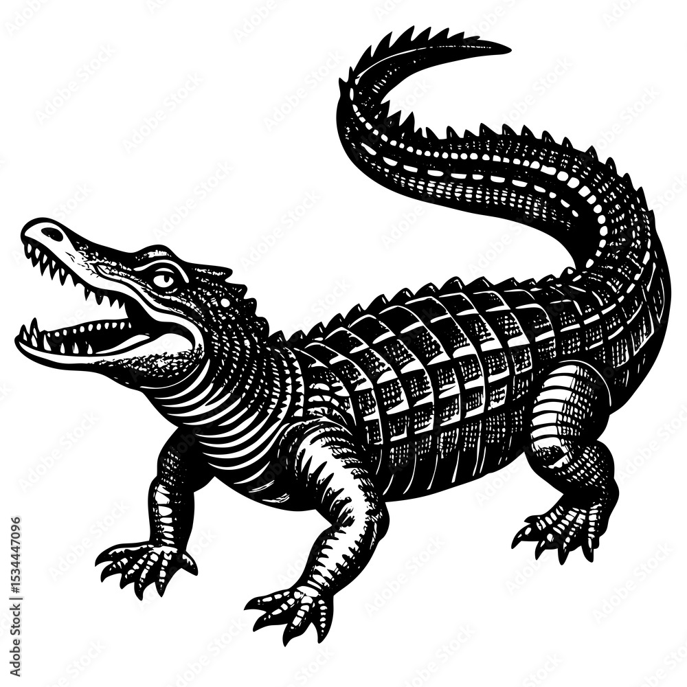 Fototapeta premium dragon on a black background