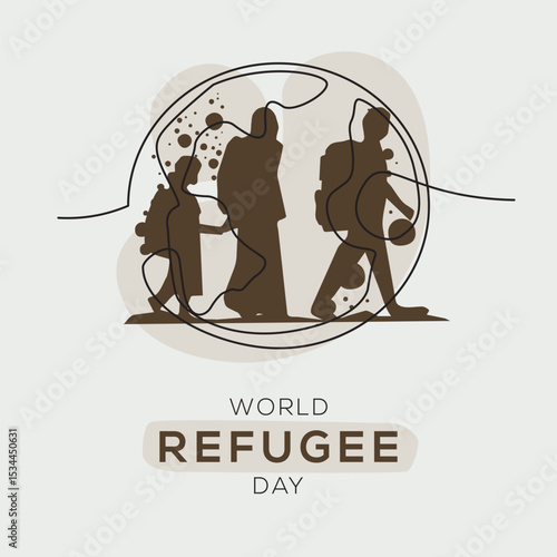 World Refugee Day, held on 20 June.