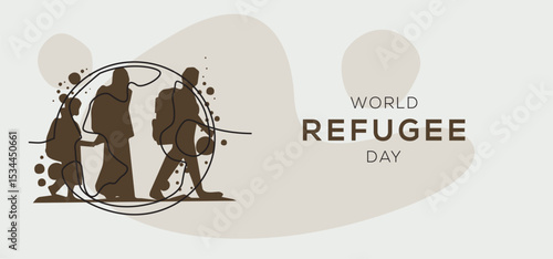 World Refugee Day, held on 20 June.